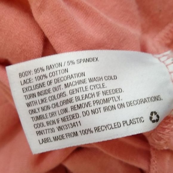 Xhilaration women's blouse , lace detail s… - Picture 6 of 6